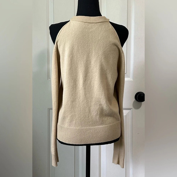 Altuzarra Nasrin Cold-Shoulder Sweater. Size Medium. - Picture 4 of 7